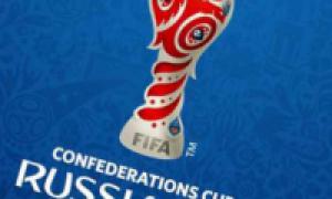 В Москве представлена эмблема Кубка конфедераций по футболу-2017