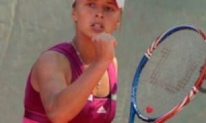 Украинка Козлова обыграла россиянку на теннисном турнире в Петербурге