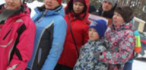 Прошли соревнования по лыжным гонкам среди сборных команд школ Устиновского района города Ижевска