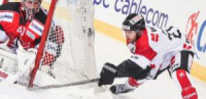Никита Трямкин набрал очко в своем первом матче в НХЛ