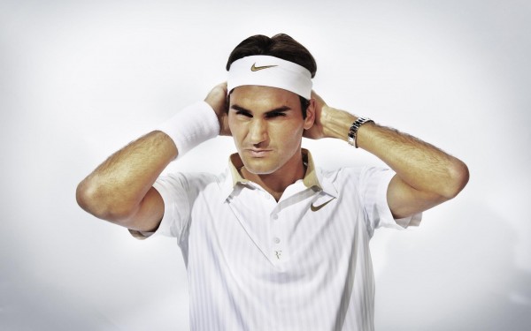 Роджер Федерер в рекламе компании Nike