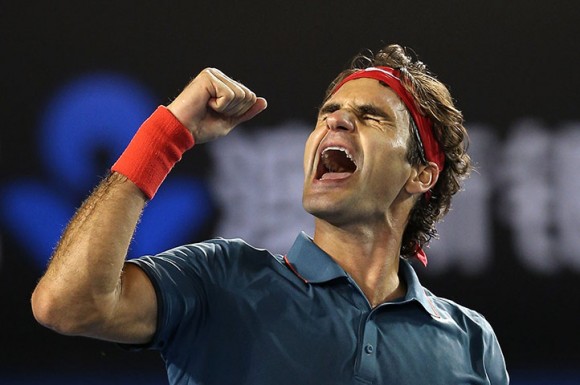 Фотографии: матч Федерера и Маррея на Australian Open 2014