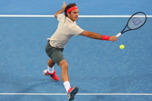 Роджер Федерер стал полуфиналистом в Брисбене