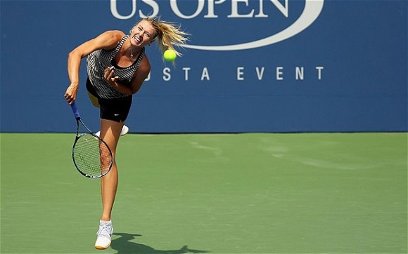 Россиянка Мария Шарапова на US Open