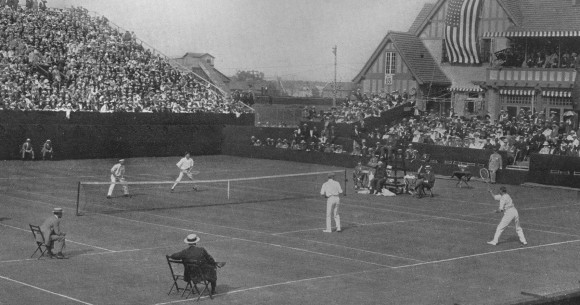 1914 год. Интернациональный турнир по теннису
