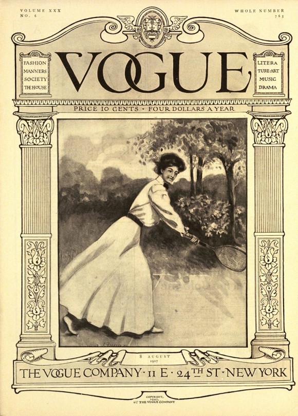 Vogue, Август 1907. Иллюстрация C. F. Freeman