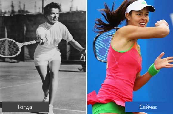 Эволюция теннисной моды, 1900-2011 годы