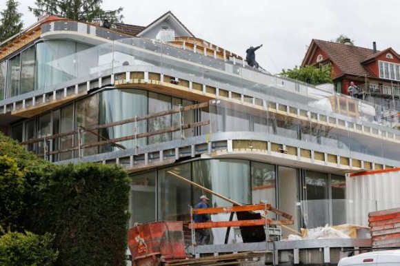 Фотографии нового строящегося дома Роджера Федерера