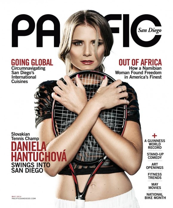 Даниэла Гантухова появилась на обложке журнала Pacific
