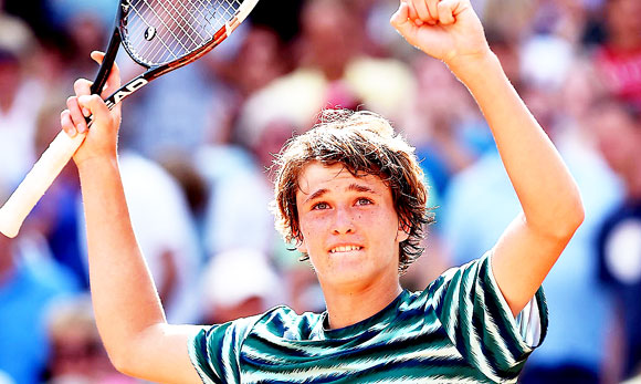 17-летний Александр Зверев сыграет в полуфинале турнира ATP