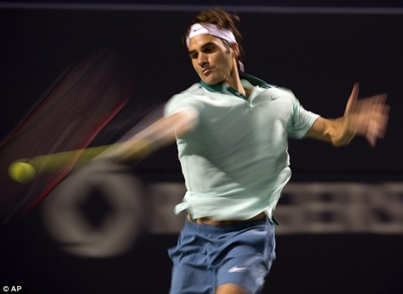 Экс-первая ракетка мира Роджер Федерер из Швейцарии 