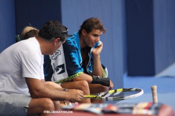 Рафаэль Надаль готовится к US Open на Мальорке
